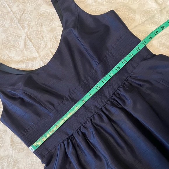 Navy blue party dress WITH POCKETS, JS Boutique size 14 - Picture 7 of 13